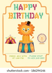 Circus Birthday