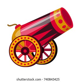 circus cannon clipart