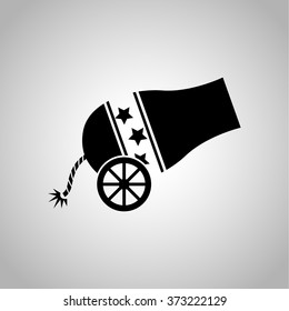 Circus cannon icon