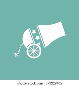 Circus cannon icon
