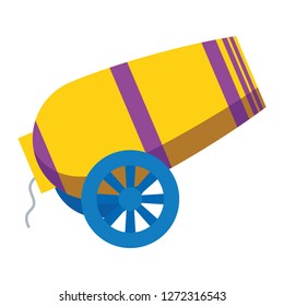 circus canon isolated icon