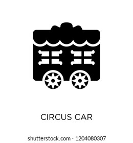 Circus Car icon. Circus Car symbol design from Circus collection. Simple element vector illustration on white background.