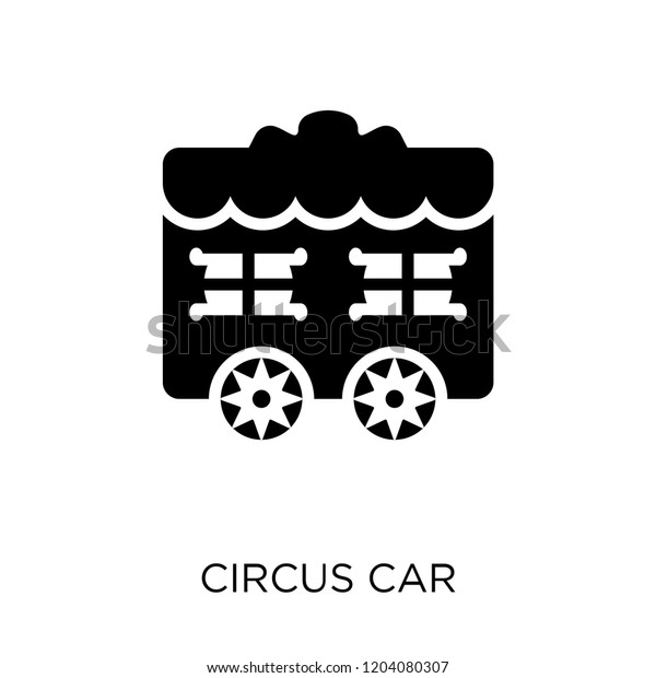 Circus\
Car icon. Circus Car symbol design from Circus collection. Simple\
element vector illustration on white\
background.
