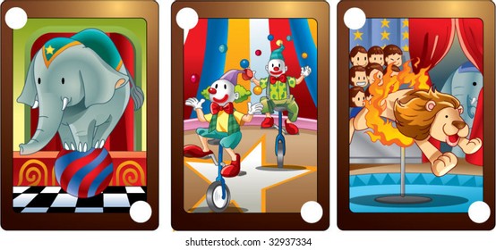 circus card