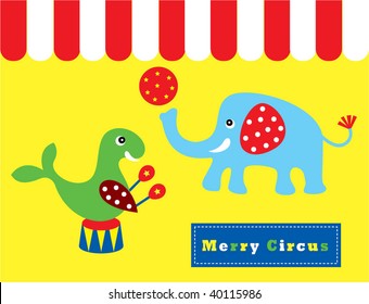 circus card