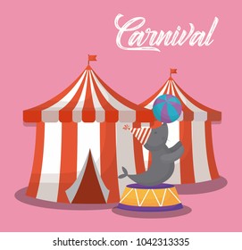 Circus carnival design