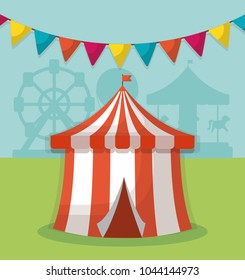 Circus carnival design