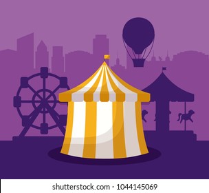 Circus carnival design