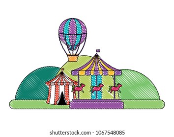 circus carnival design