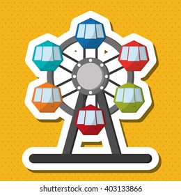 Circus and carnival design, vector illustration