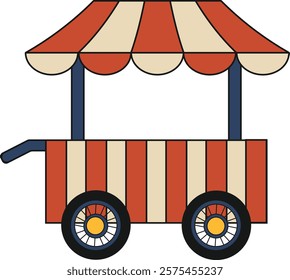 Circus Carnival Equipment Decoration for Design Element Templet