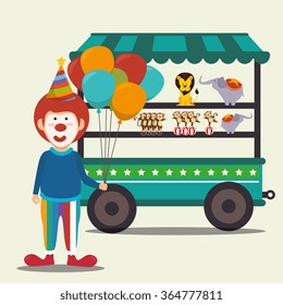 Circus carnival funfair 
