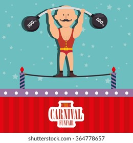 Circus carnival funfair 