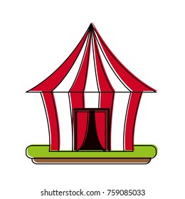 Circus carnival tent