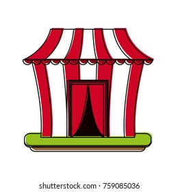Circus carnival tent