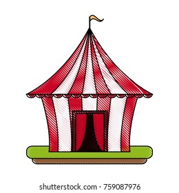 Circus carnival tent