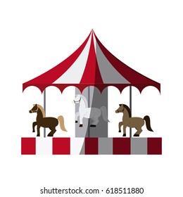 circus carousel icon