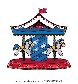 circus carousel icon image