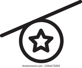 Circus Child Festival Outline Icon