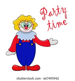 Circus Clown Artist.