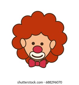 Circus clown cartoon