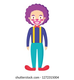 circus clown funny character