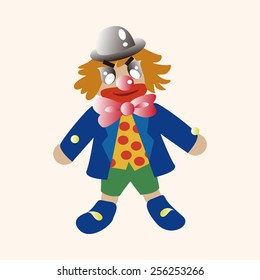 circus clown theme elements