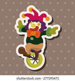 circus clown theme elements