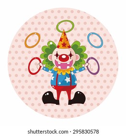 circus clown theme elements
