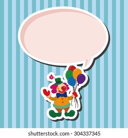 circus clown theme elements