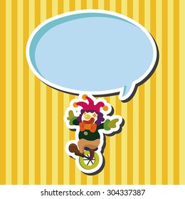 circus clown theme elements