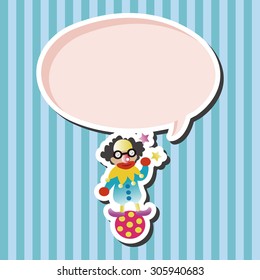 circus clown theme elements