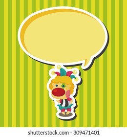 circus clown theme elements