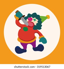 circus clown theme elements