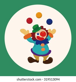 circus clown theme elements