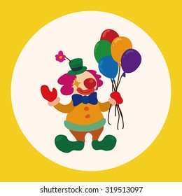 circus clown theme elements