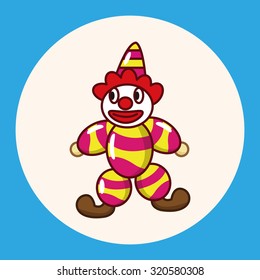 circus clown theme elements