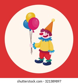 circus clown theme elements