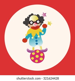 circus clown theme elements