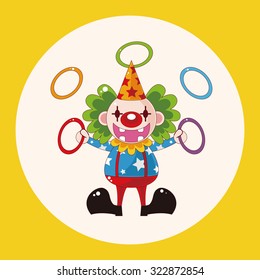 circus clown theme elements