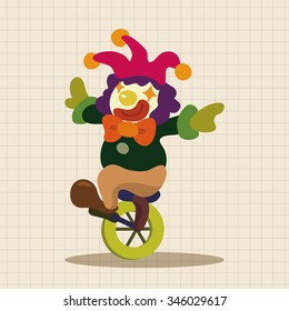 circus clown theme elements
