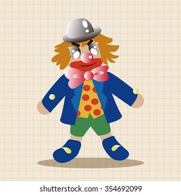 circus clown theme elements