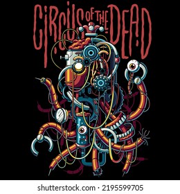 circus of the dead black background