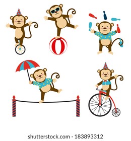 Circus design over white background, vector illustration