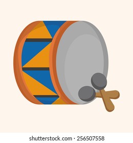 circus drum theme elements