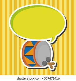 circus drum theme elements