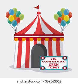 Circus elements design 