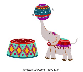 circus elephant