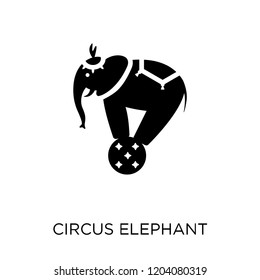 Circus Elephant icon. Circus Elephant symbol design from Circus collection. Simple element vector illustration on white background.
