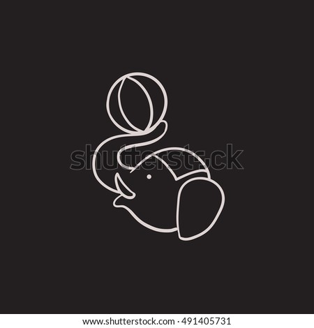 Similar – Image, Stock Photo elephant heads